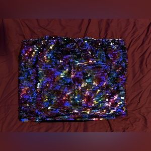 Wild Fable Sequin Tube Top